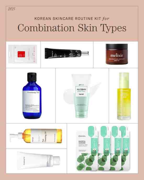 Korean Skincare Kit for Combination Skin Types