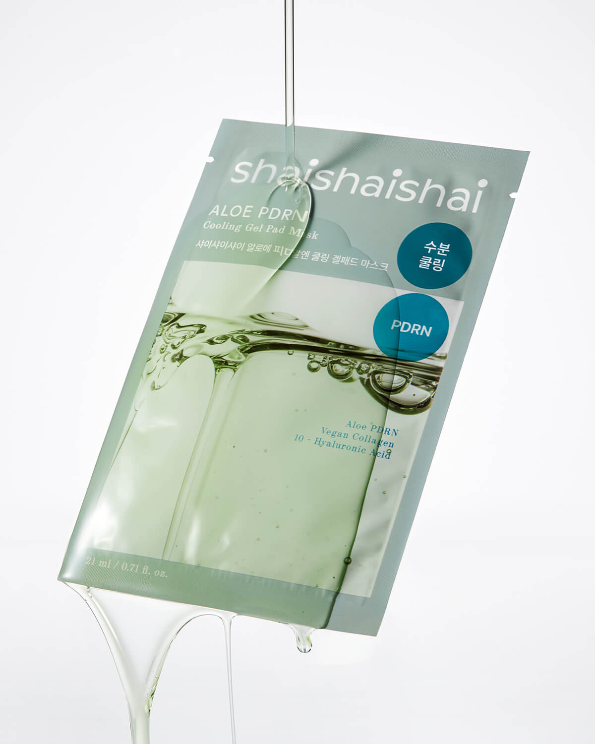 shaishaishai Aloe PDRN Cooling Gel Pad Mask_Soothing Gel Sheet for Plump and Calm Skin in Minutes