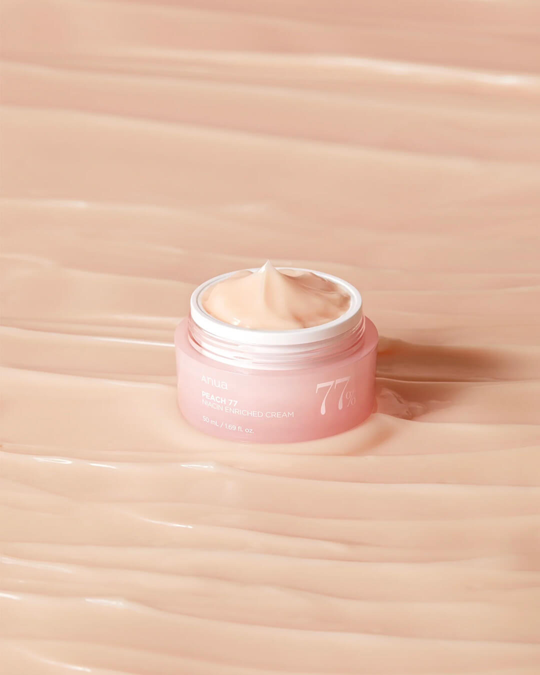 Ohlolly Korean Skincare Anua Peach 77 Niacin Enriched Cream