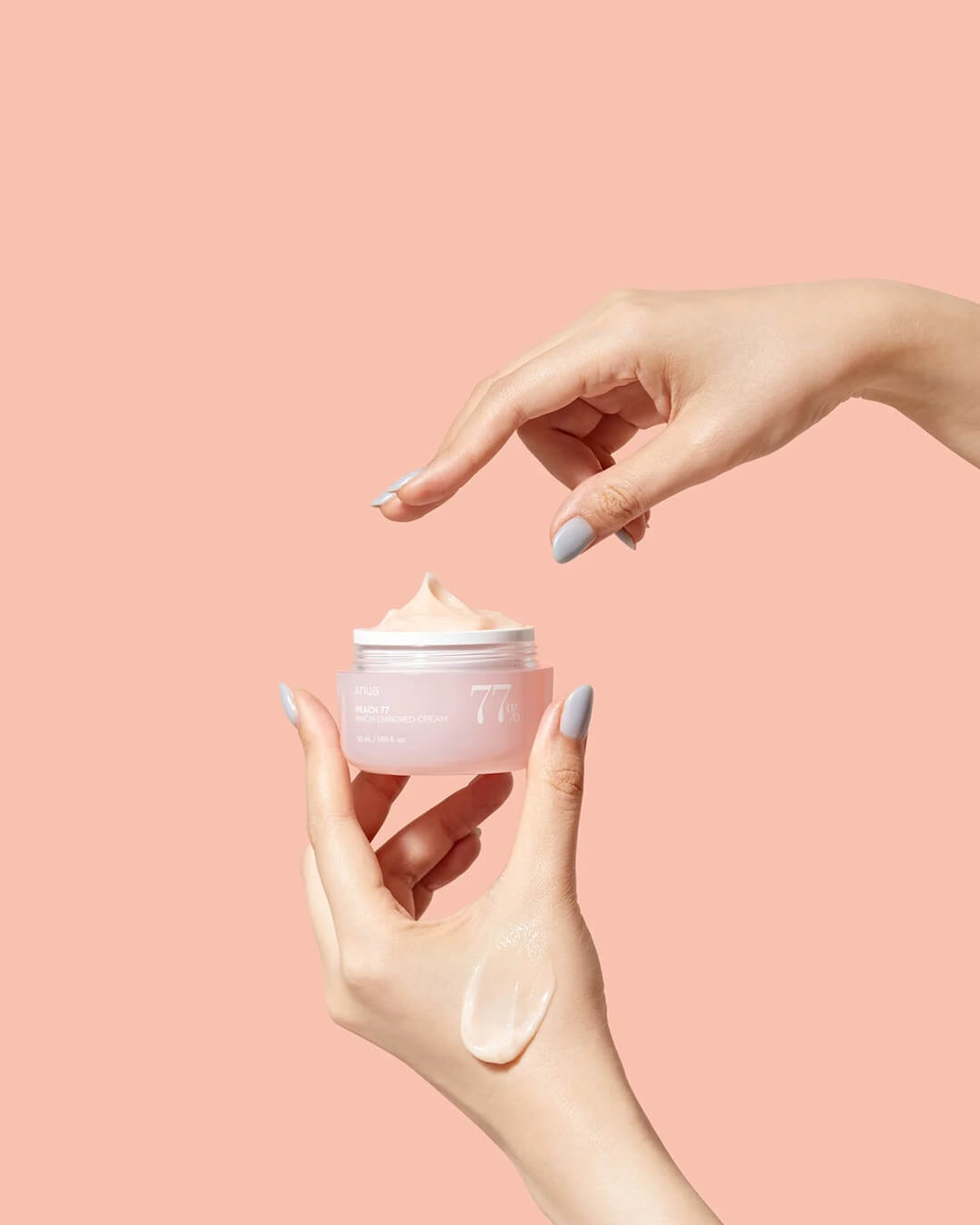 Ohlolly Korean Skincare Anua Peach 77 Niacin Enriched Cream