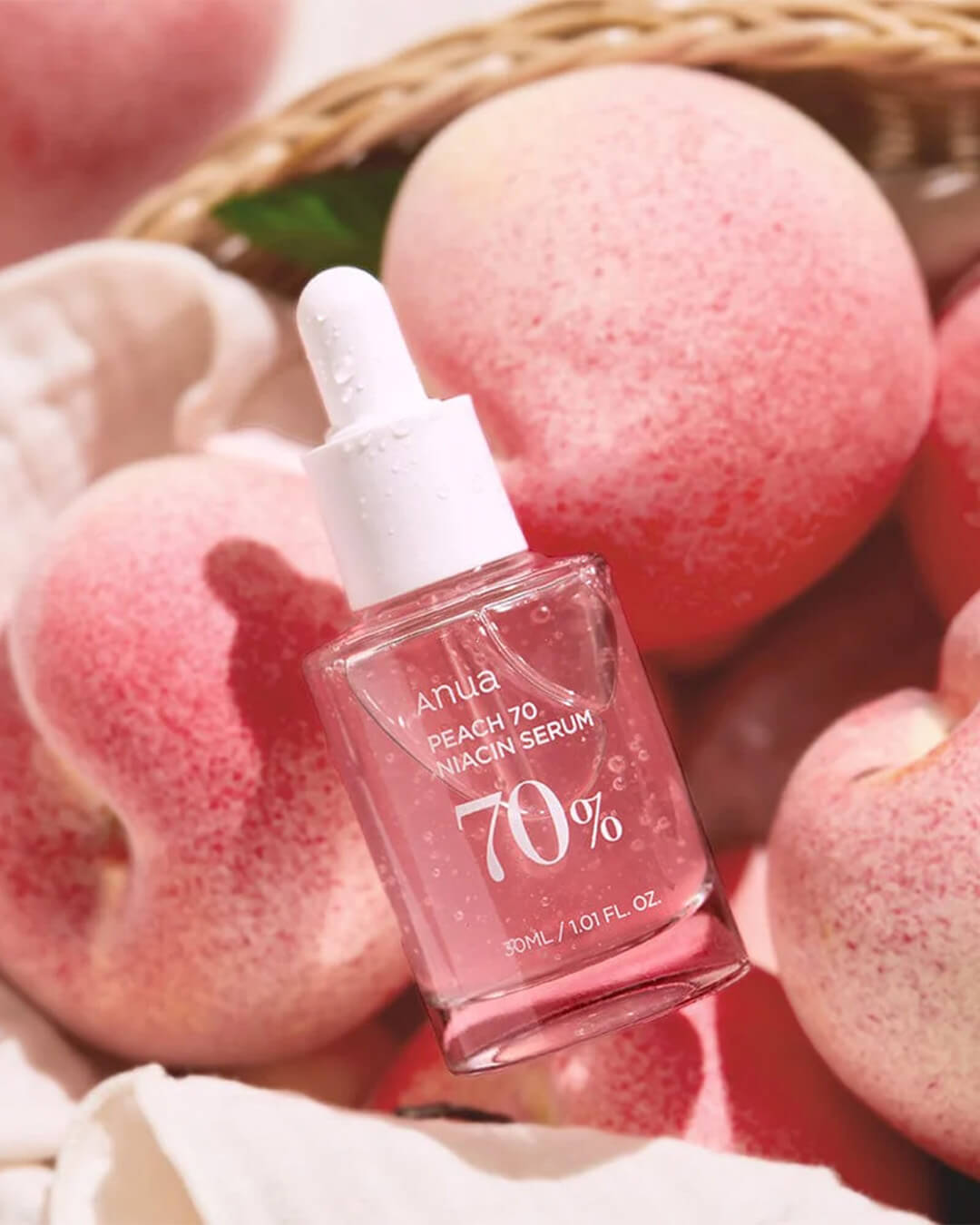 Ohlolly Korean Skincare Online Anua Peach 70 Niacinamide Serum