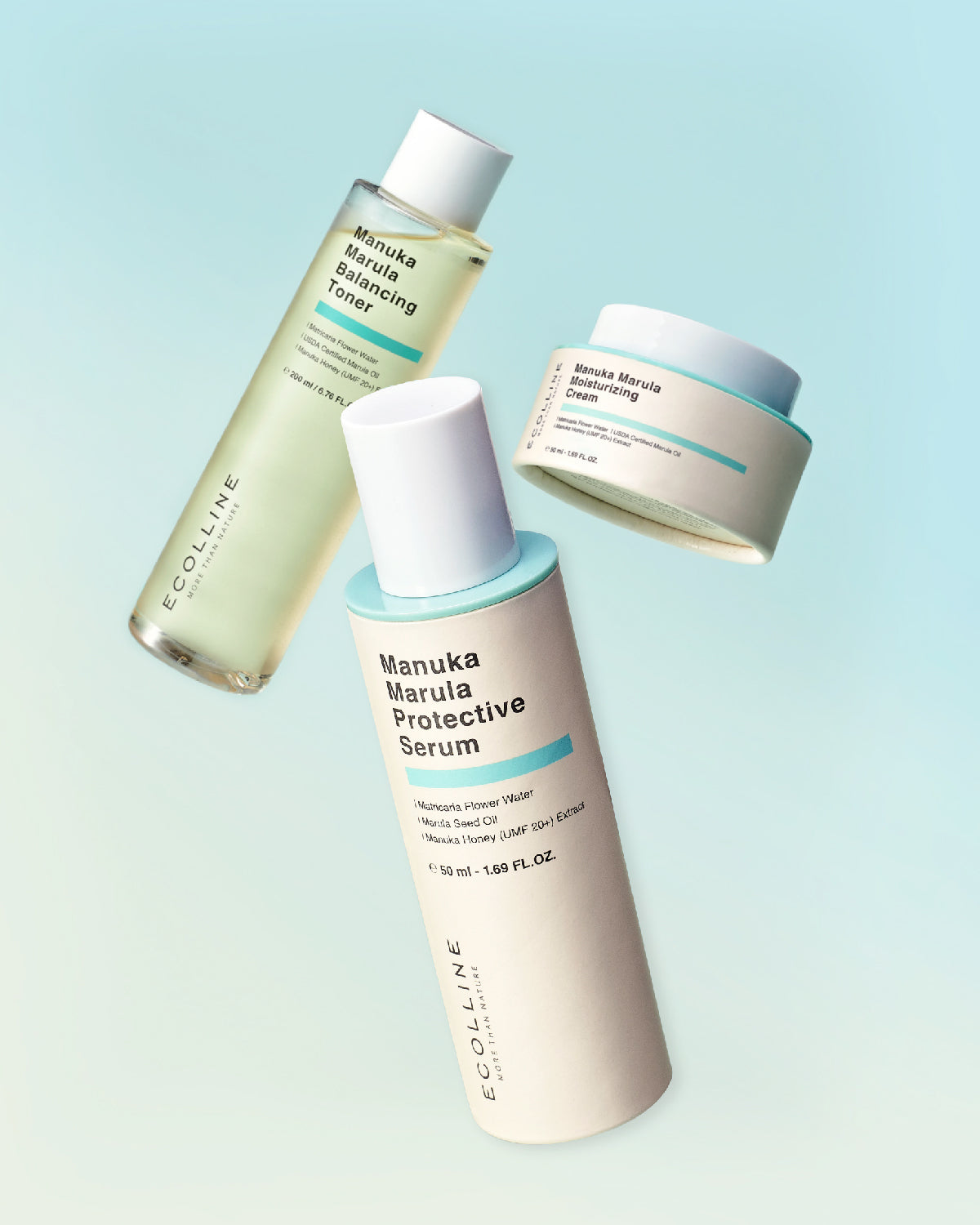 Ecolline Manuka Marula 3-Step Gift Set_Complete Hydration & Antioxidant Skincare Trio