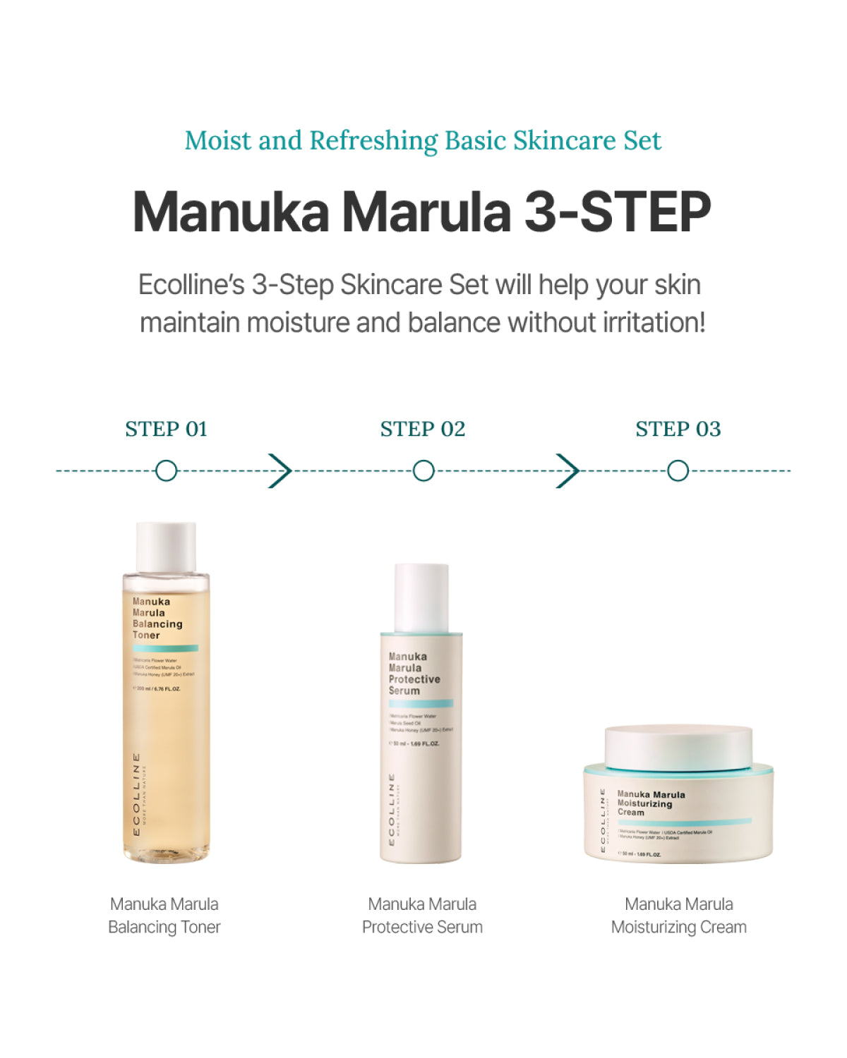 Ecolline Manuka Marula Protective Serum_Organic Antioxidant-Rich & Barrier-Strengthening Treatment