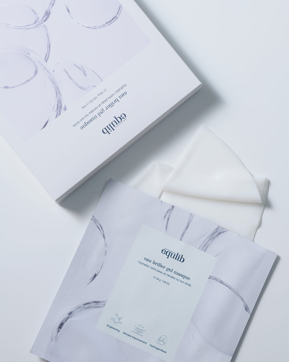 Equlib Eau Briller Gel Masque_Brightening Hydrogel Mask for a Radiant Complexion