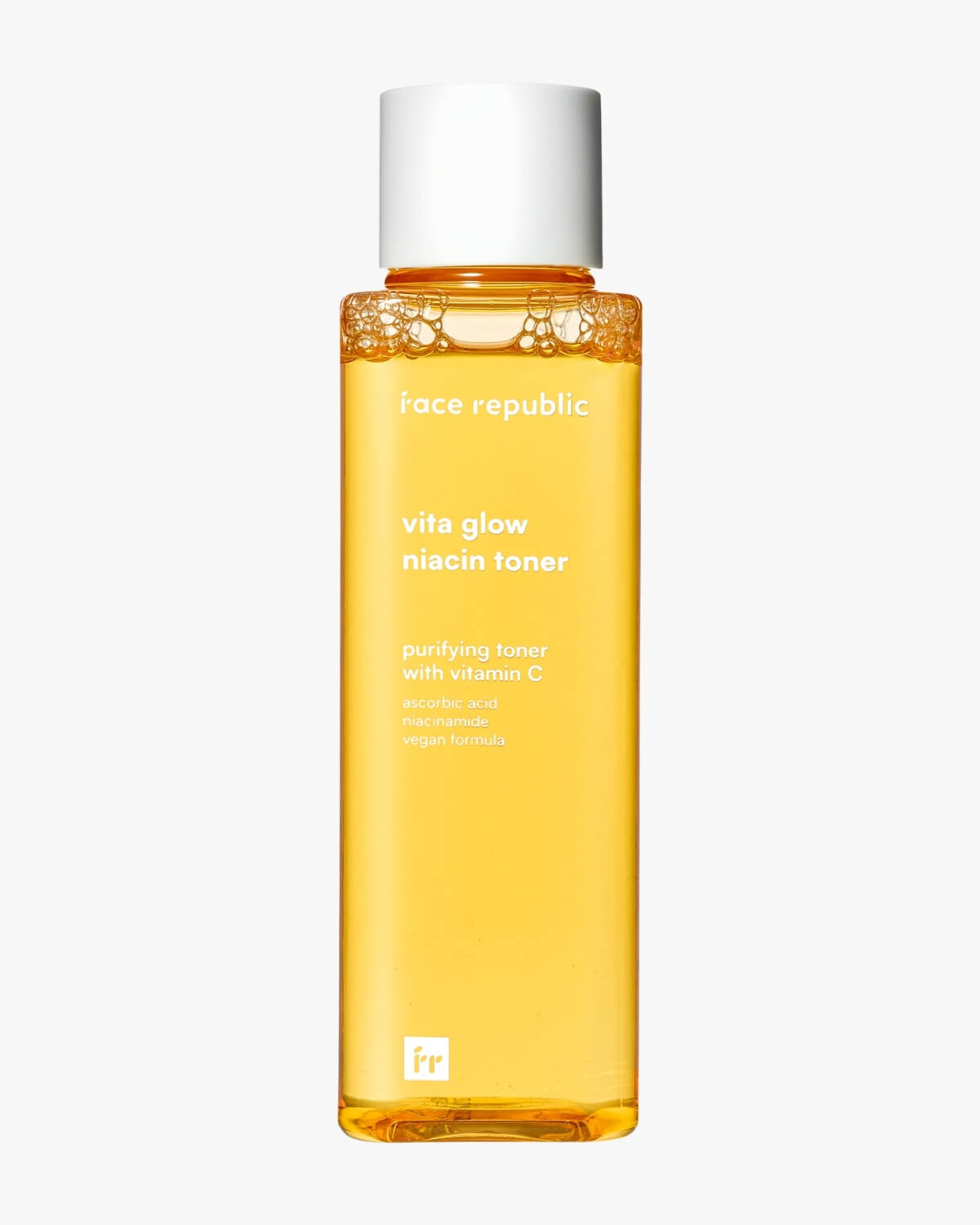 Front view of Face Republic Vita Glow Niacin Toner bottle in 160ml size.