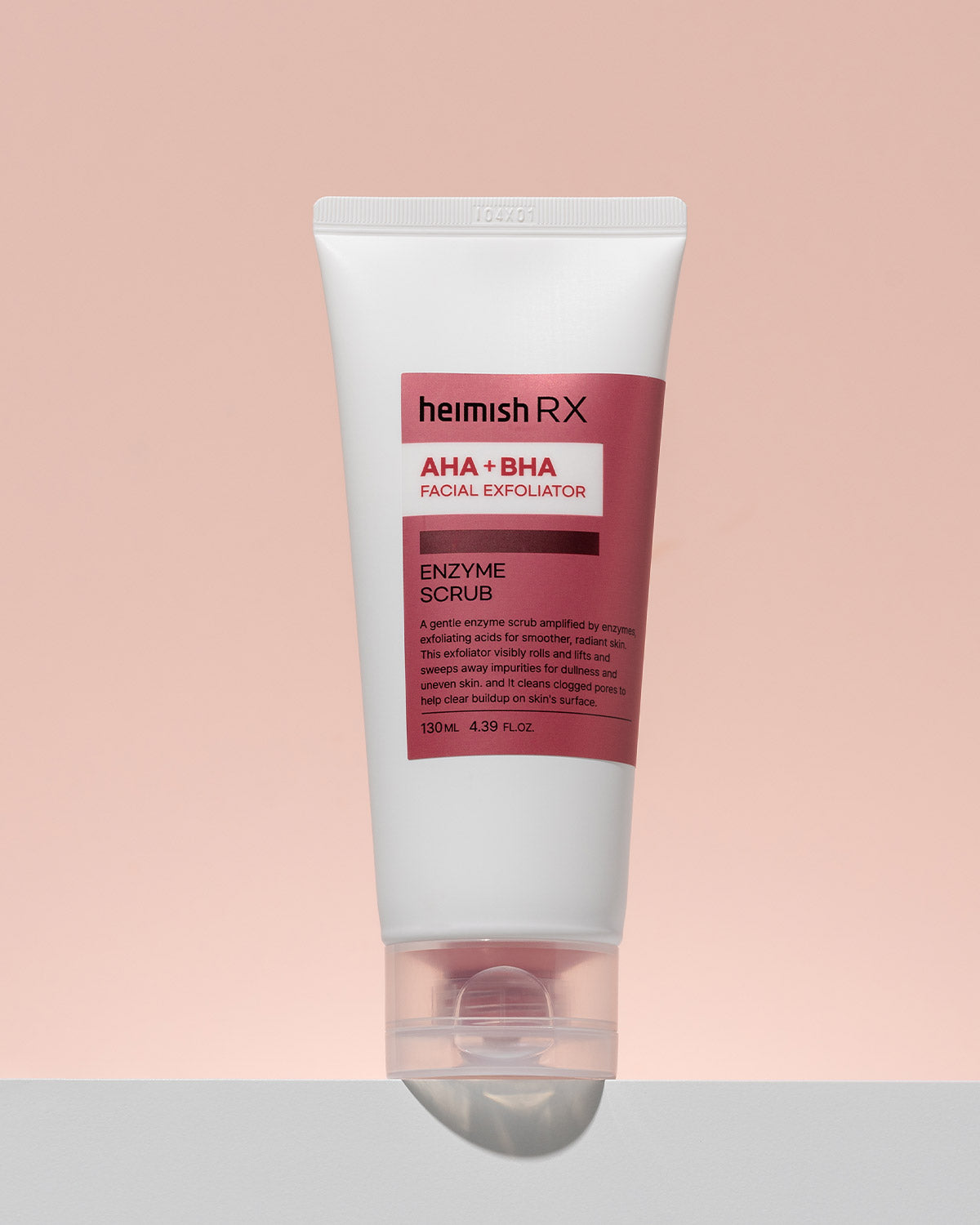 Heimish RX AHA + BHA Enzyme Scrub, Gentle Gommage Exfoliator For Brighter, Smoother, Glowing Skin