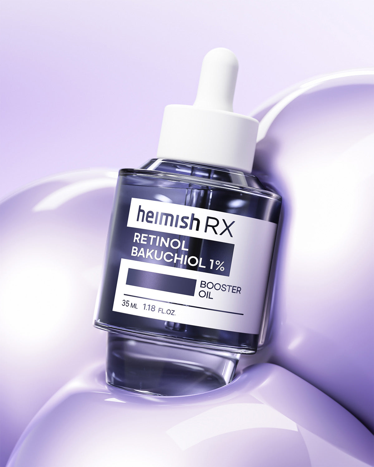 Heimish RX Retinol Bakuchiol Booster Oil, Wrinkle Relief Oil Serum