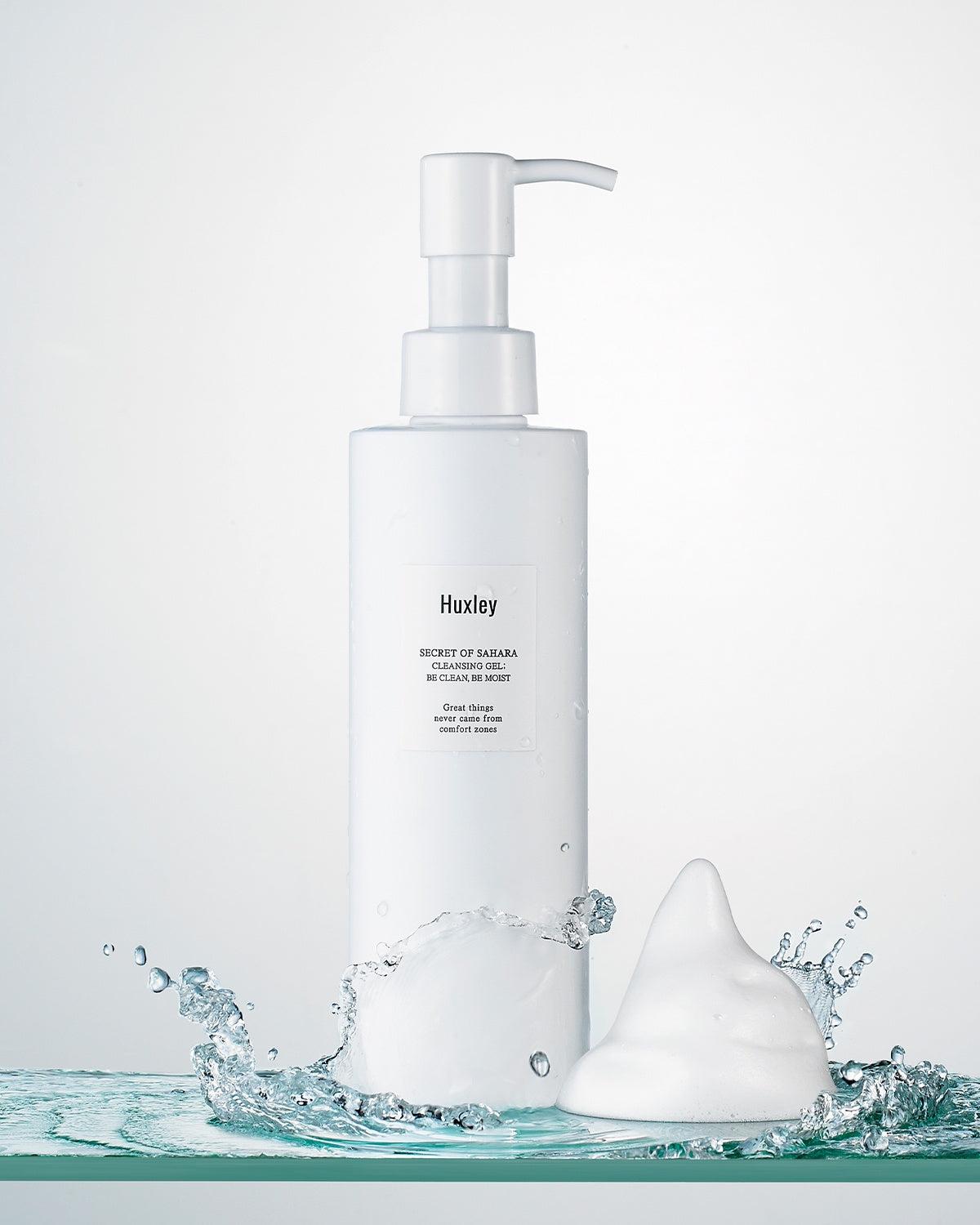 Huxley Be Clean, Be Moist Cleansing Gel_Low pH, Balancing, Foaming Cleanser