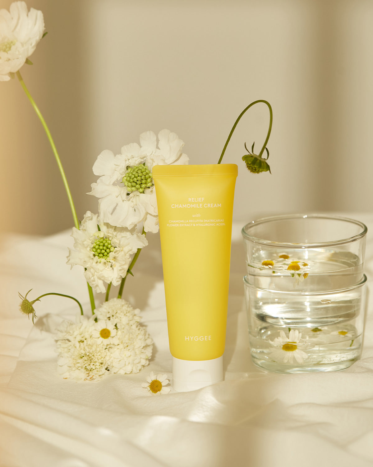 Hyggee Relief Chamomile Cream_Soothing and Hydrating Chamomile Gel Cream