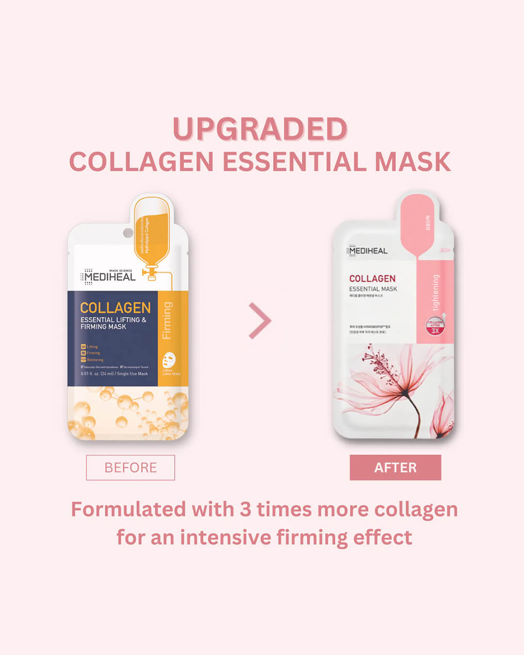 Ohlolly Korean Skincare Best Selling #1 Mediheal Collagen Essential Mask