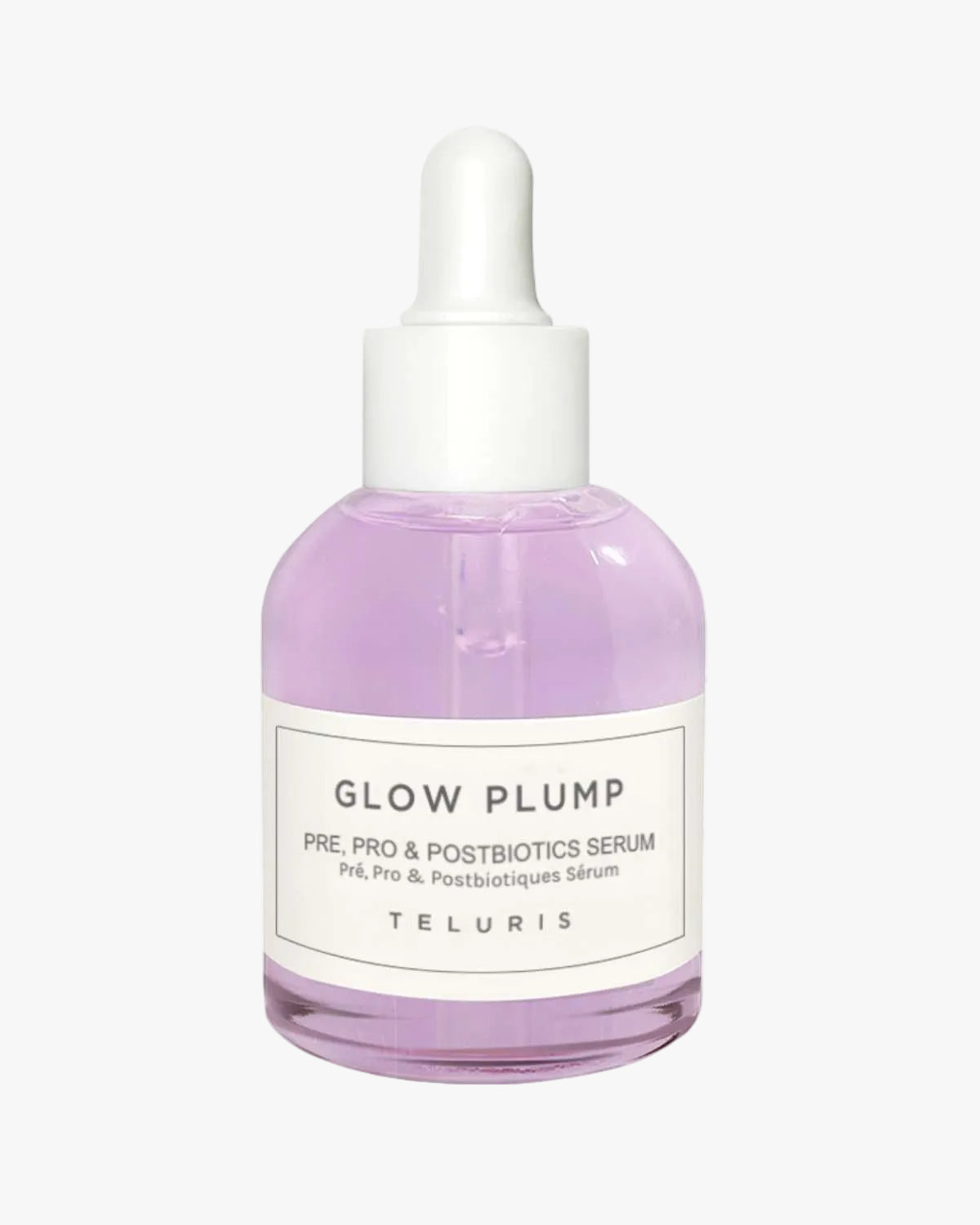 Teluris Glow Pump Serum on a white background