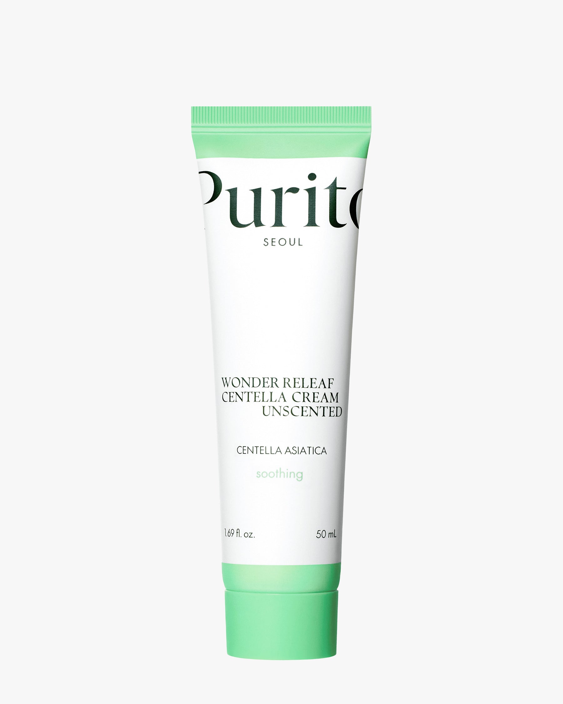 Purito Wonder Releaf Centella Cream Unscented_Deeply Hydrating & Soothing Cream for Sensitive Skin