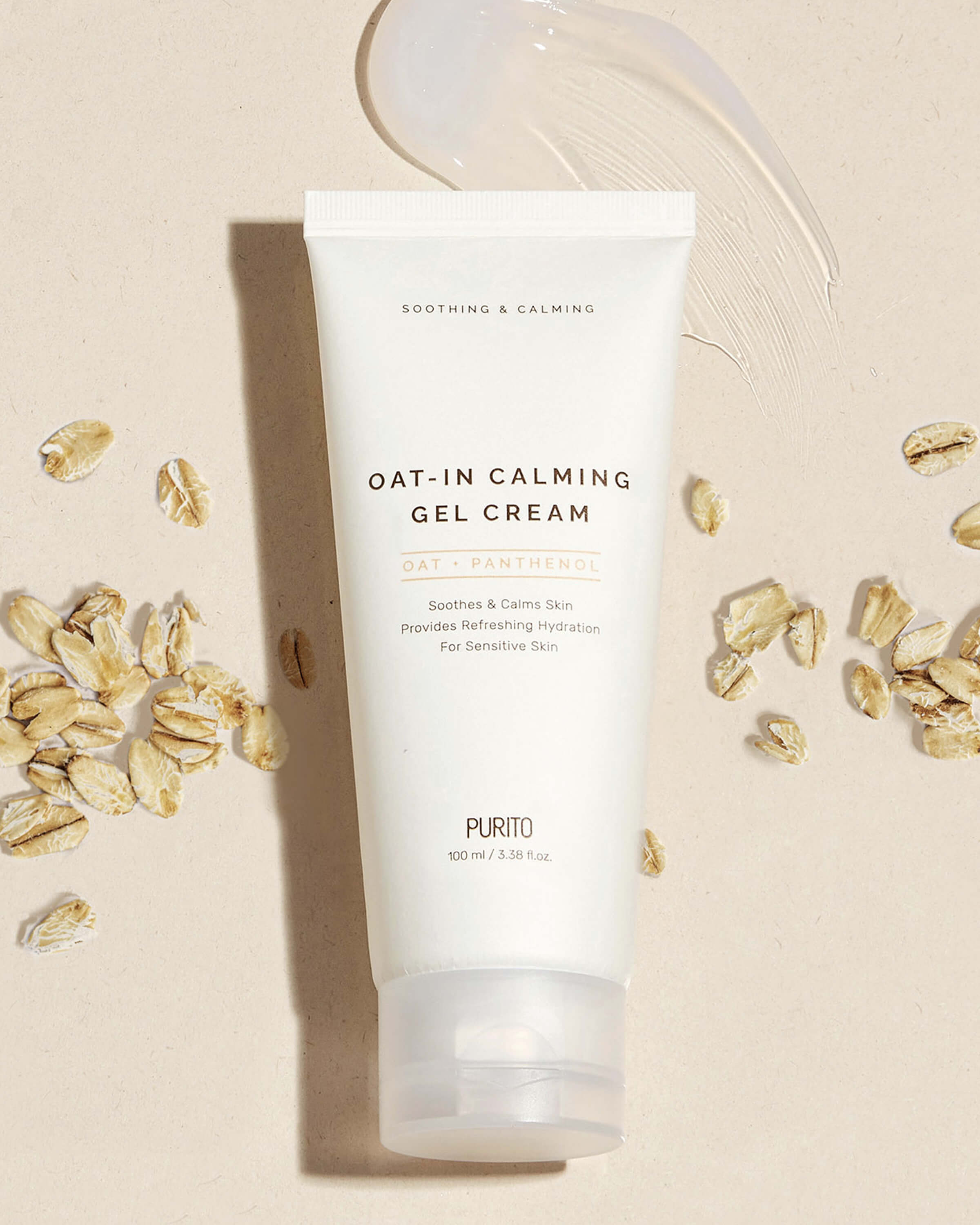 Purito Oat-in Calming Gel Cream_Lightweight, Soothing & Hydrating Moisturizer
