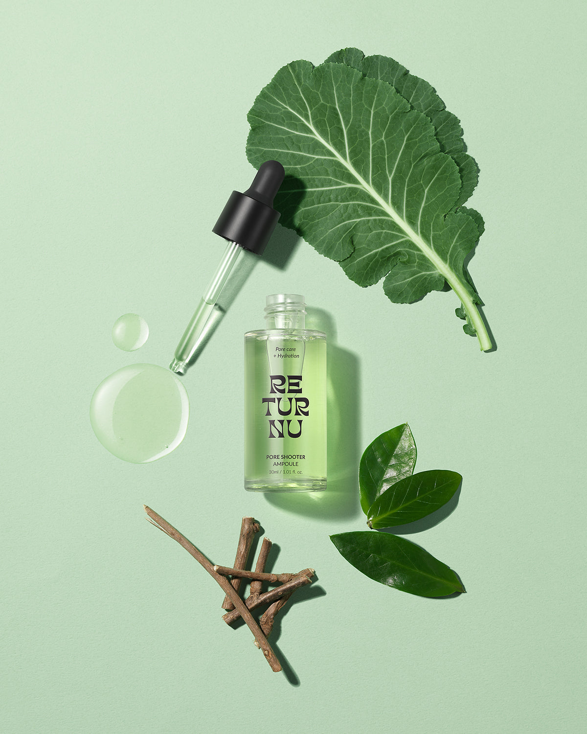 Returnu Poreshooter Ampoule_Pore-Refining, Hydrating Essence