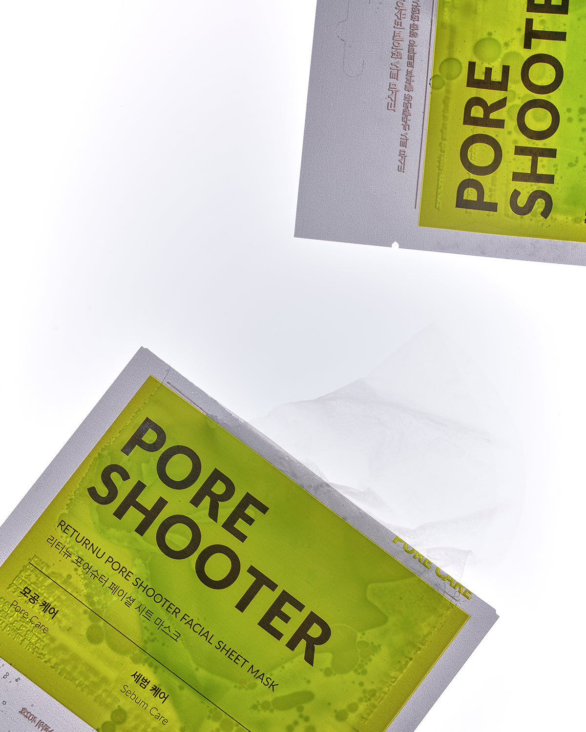 Returnu Poreshooter Facial Sheet Mask_Instant Cooling & Pore-Tightening Sheet Mask
