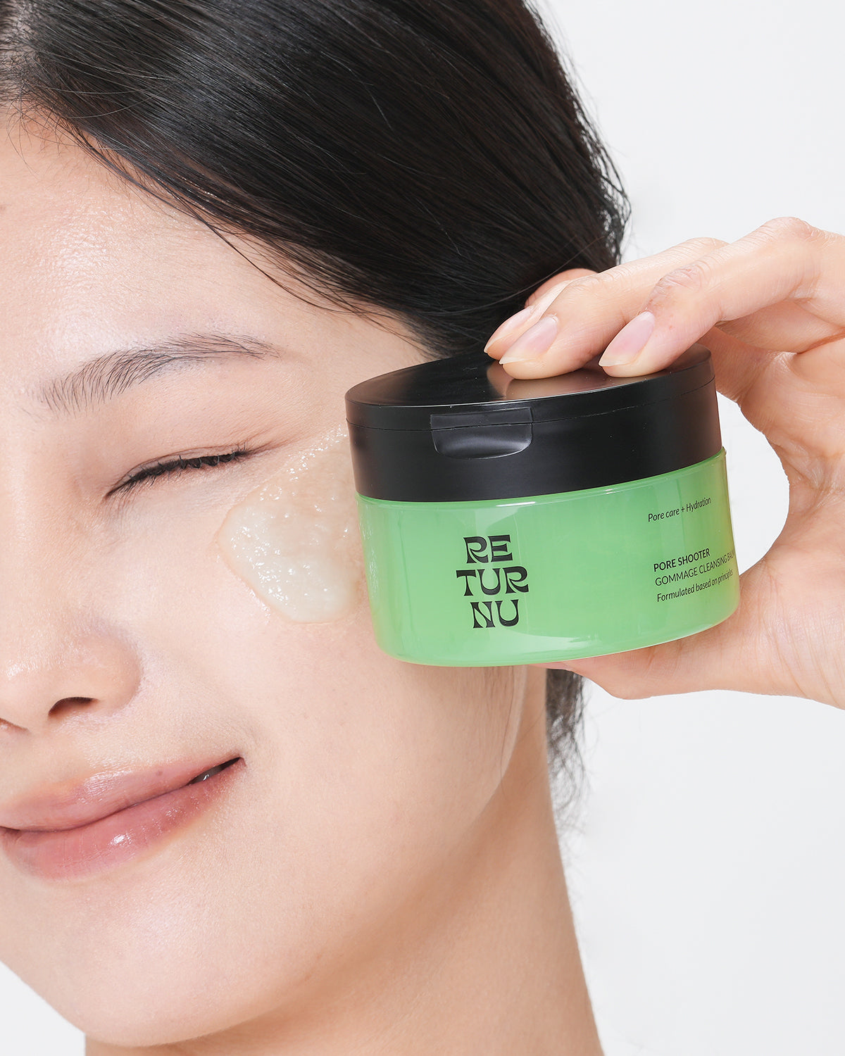 Returnu Poreshooter Gommage Cleansing Balm_Makeup-Melting, Pore-Redefining Cleansing Balm