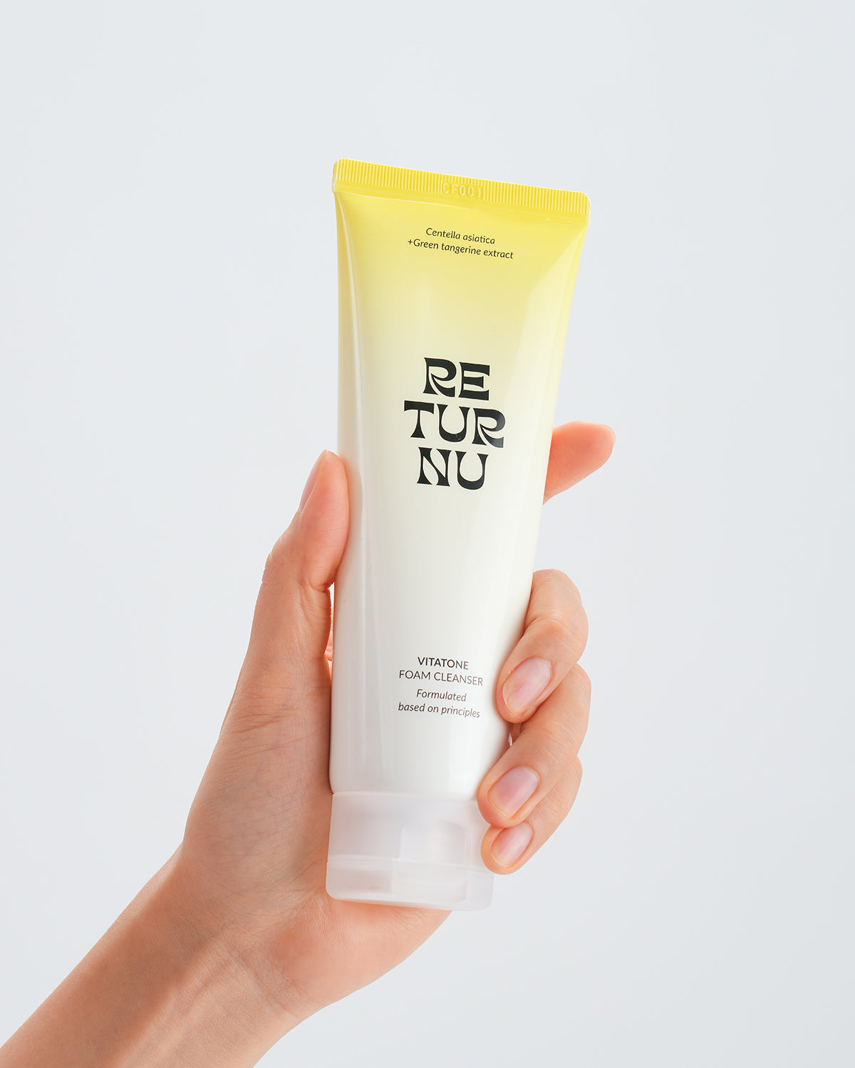 Returnu Vitatone Foam Cleanser_Hypoallergenic, Brightening, Low pH Daily Cleanser