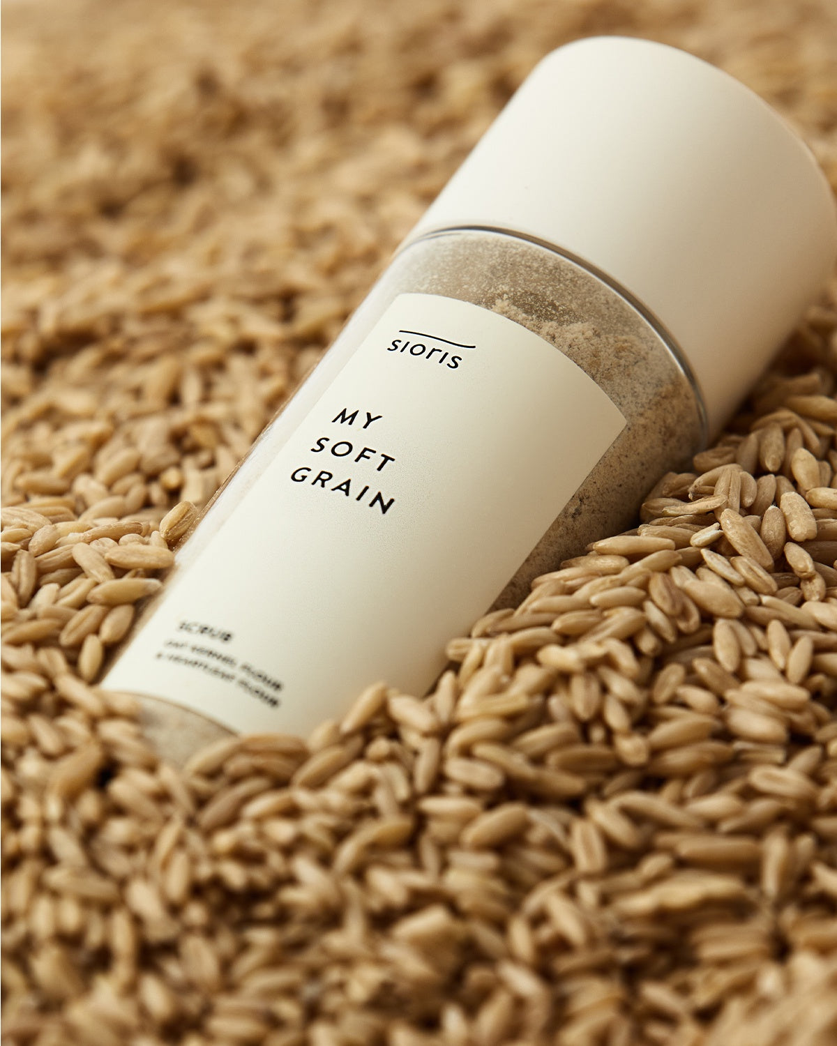 Sioris My Soft Grain Scrub_Non-Irritating Oatmeal Exfoliator
