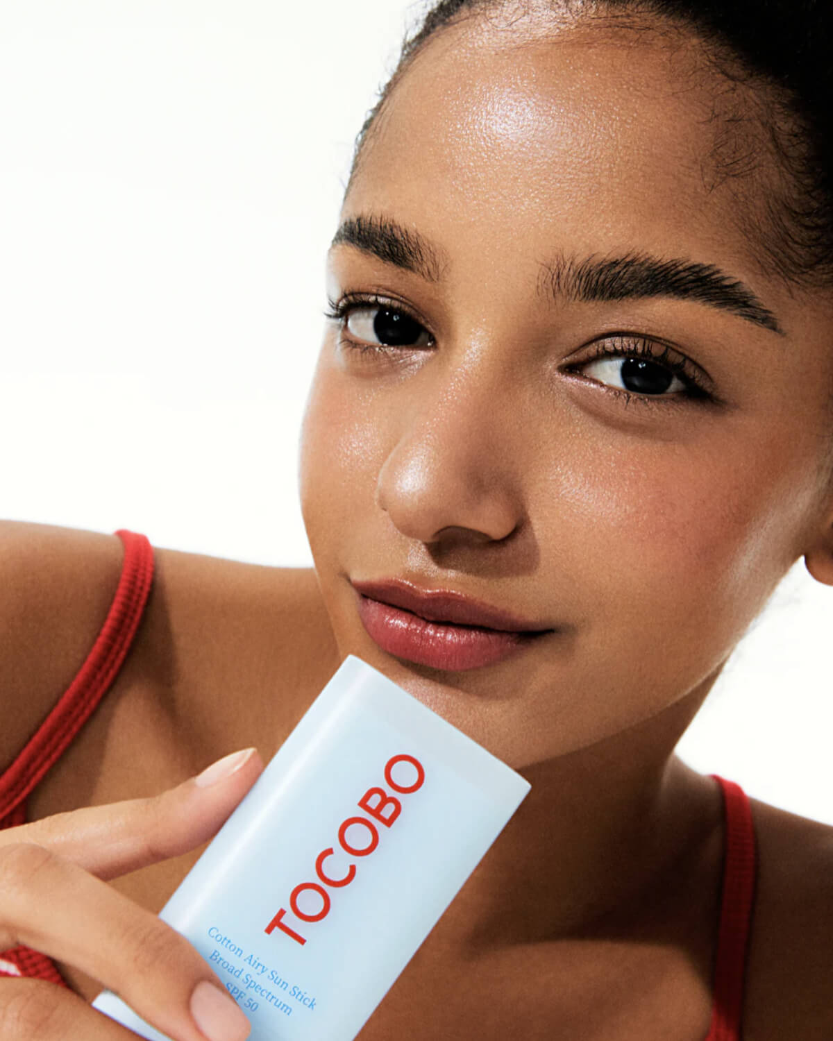 Tocobo Cotton Airy Sun Stick_Weightless Sunscreen Stick for On-the-go Reapplication
