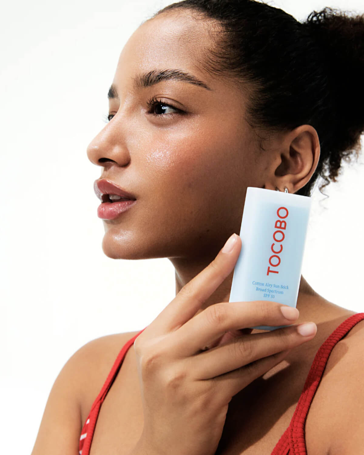 Tocobo Cotton Airy Sun Stick_Weightless Sunscreen Stick for On-the-go Reapplication