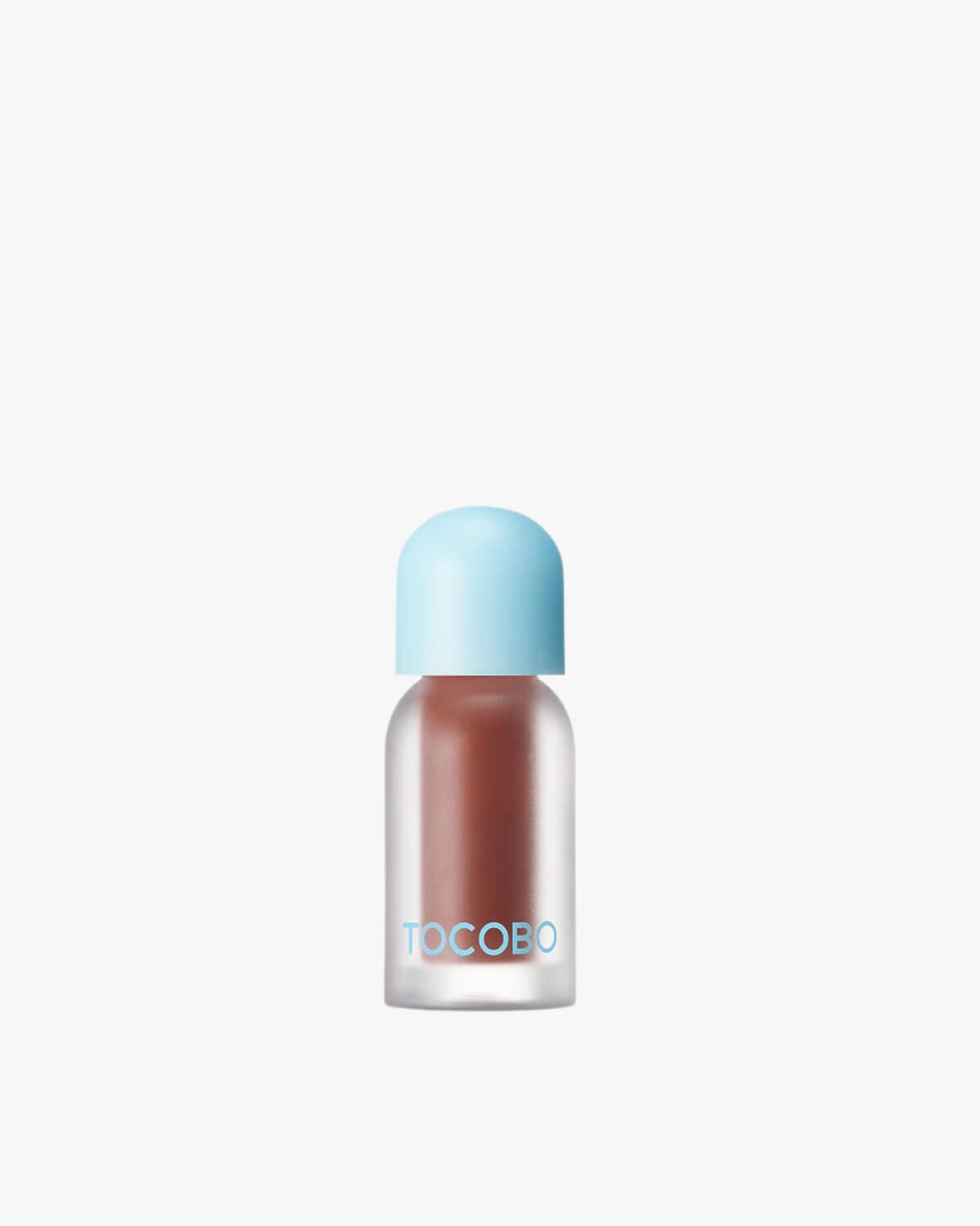 Tocobo Juicy Berry Plumping Lip Oil in shade 13 Choco Berry, a warm, deep brown-red tone.