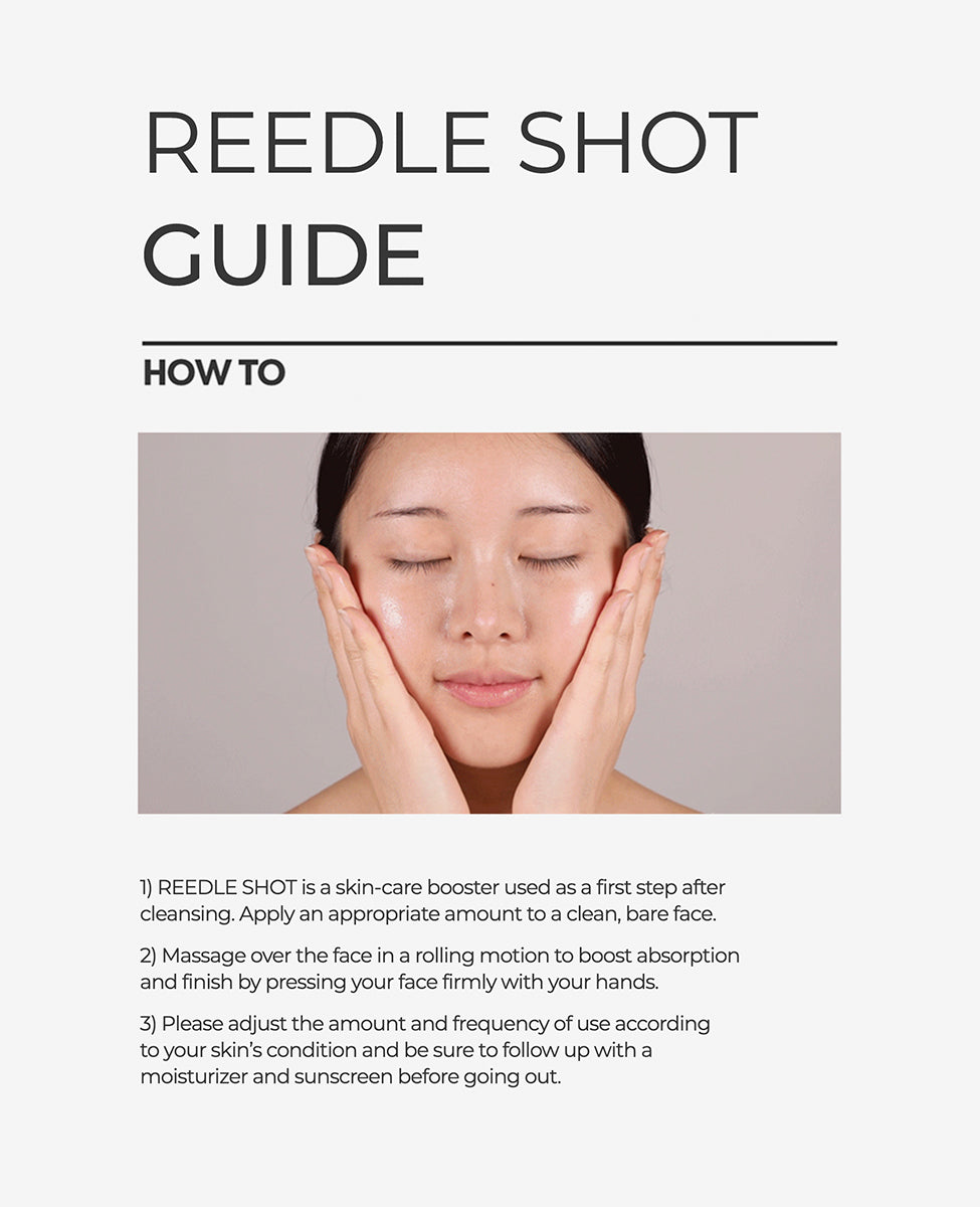 Ohlolly K-Beauty Skincare VT Cosmetics Reedle Shot 100 How to Use