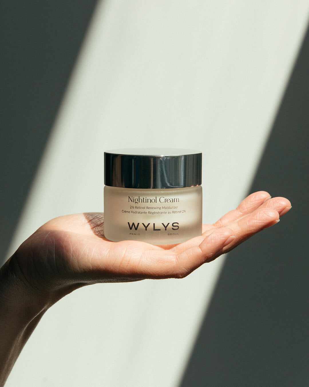 WYLYS Nightinol Cream 2% Triple Retinol Complex Night Repair Cream Rich Cream for Anti-aging, Redness reduction, Plump, Brighter Skin, Moisturizer with algae peptides and ceramides to smooth wrinkles, firm skin, and boost radiance. Made in France. Luxury Vegan Cruelty-free Clean Beauty Product. Best seller.