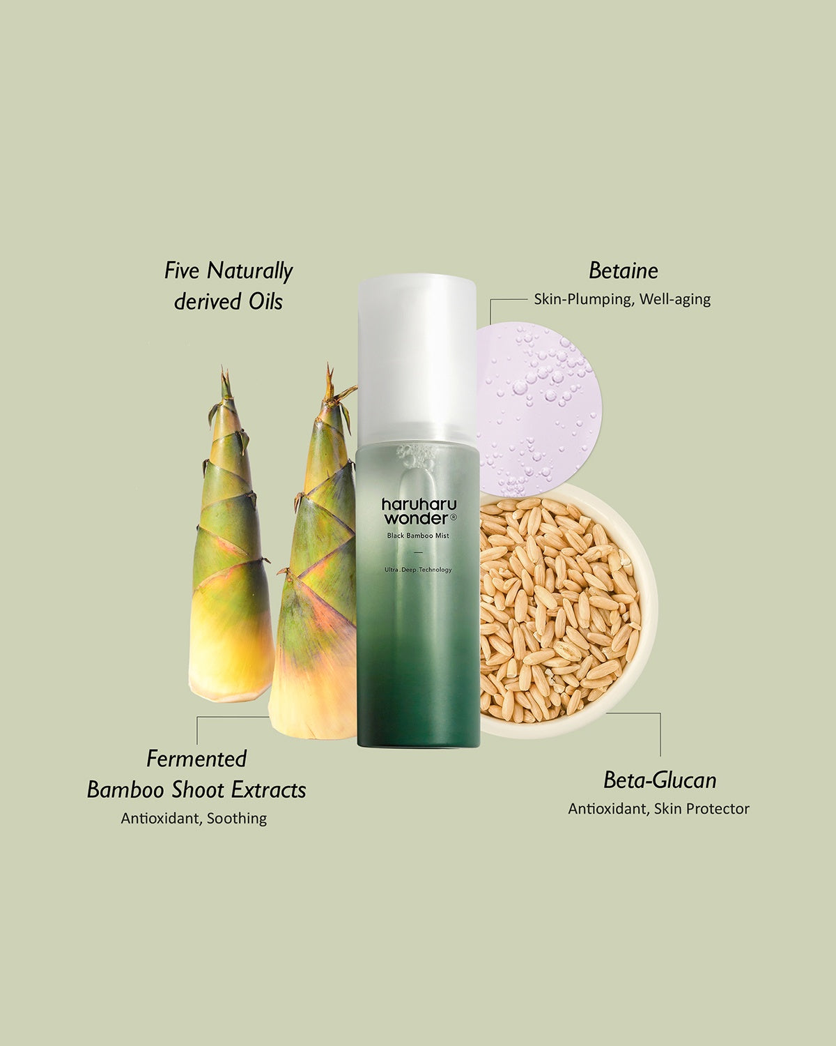 haruharu wonder Black Bamboo Mist_Cooling & Energizing Anytime Mist