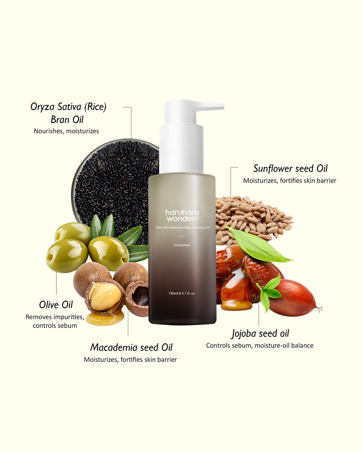 haruharu wonder Black Rice Moisture Cleansing Oil_Gentle, Lightweight Cleansing Oil