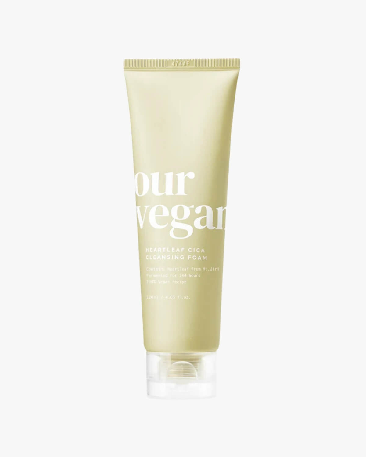 ma:nyo Our Vegan Heartleaf Cica Cleansing Foam_Low pH Vegan Foam Cleanser; hero image, front, foam cleanser