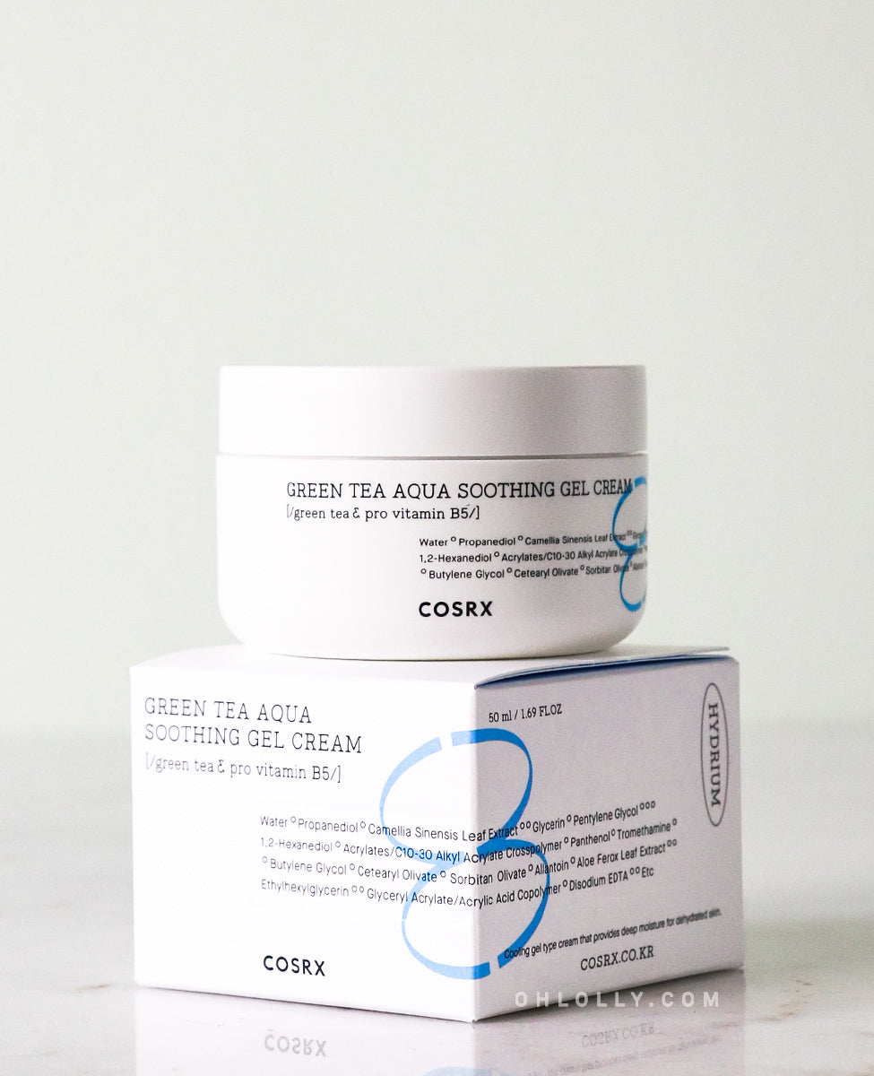 Cosrx Hydrium Green Tea Aqua Soothing Gel Cream