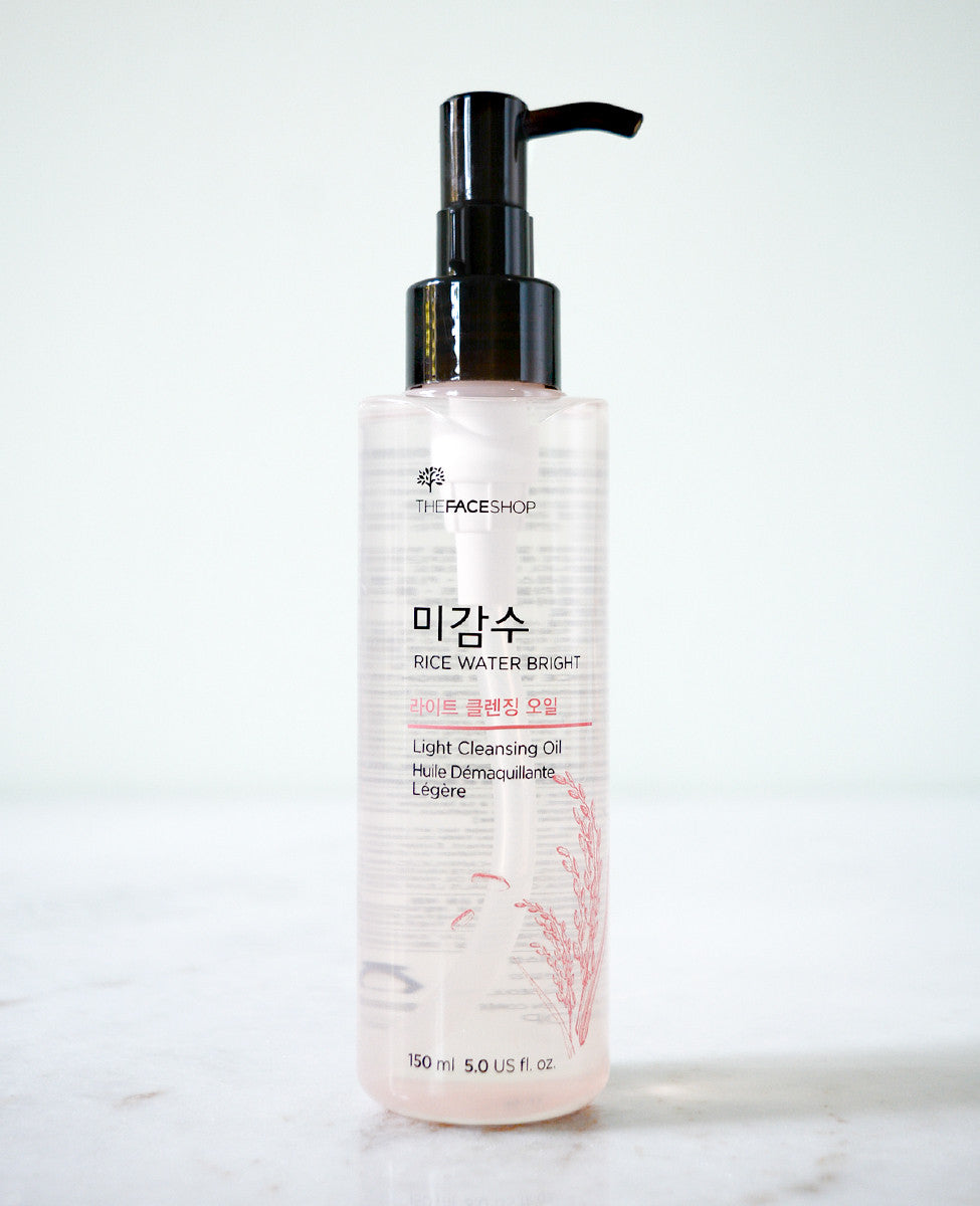 The Face Shop Rice Water Bright Light Cleansing Oil - OHLOLLY