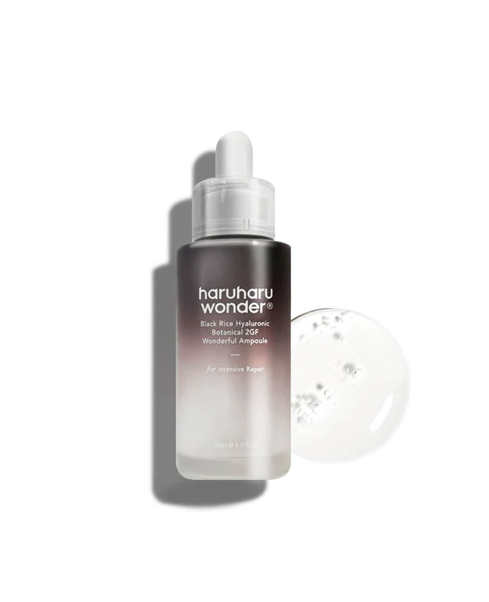 Haruharu Wonder Black Rice Hyaluronic Botanical 2GF Wonderful Ampoule