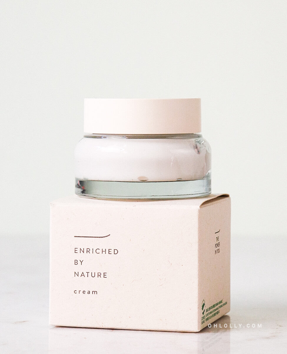 Sioris Enriched by Nature Cream with baobab oil for strengthening skin barrier