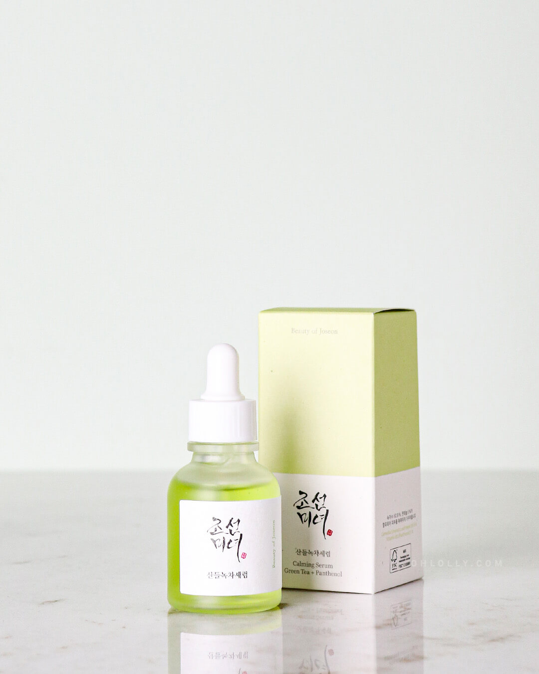 Ohlolly Korean Skincare Beauty of Joseon Calming serum : Green tea + Panthenol