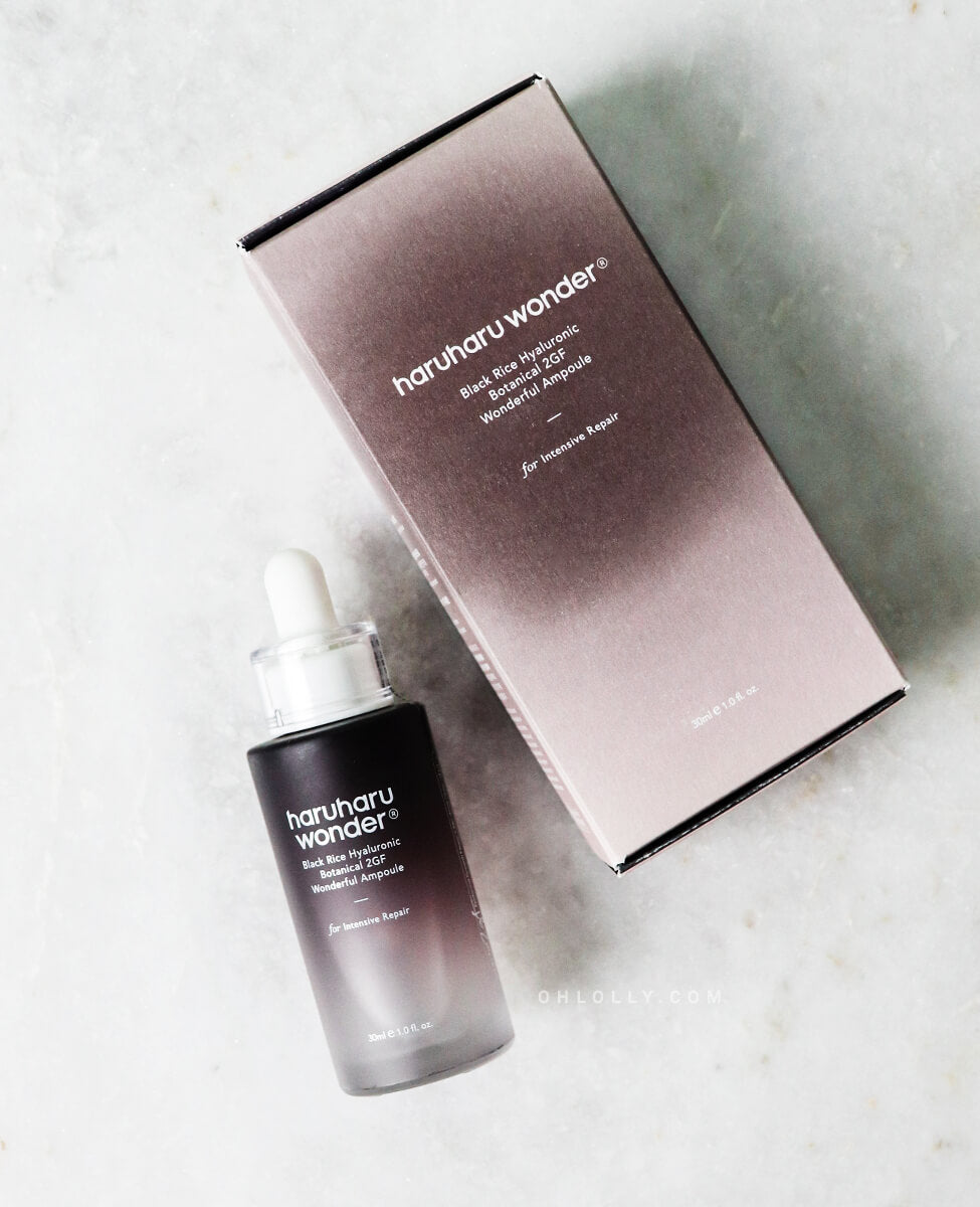 Haruharu Wonder Black Rice Hyaluronic Botanical 2GF Wonderful Ampoule