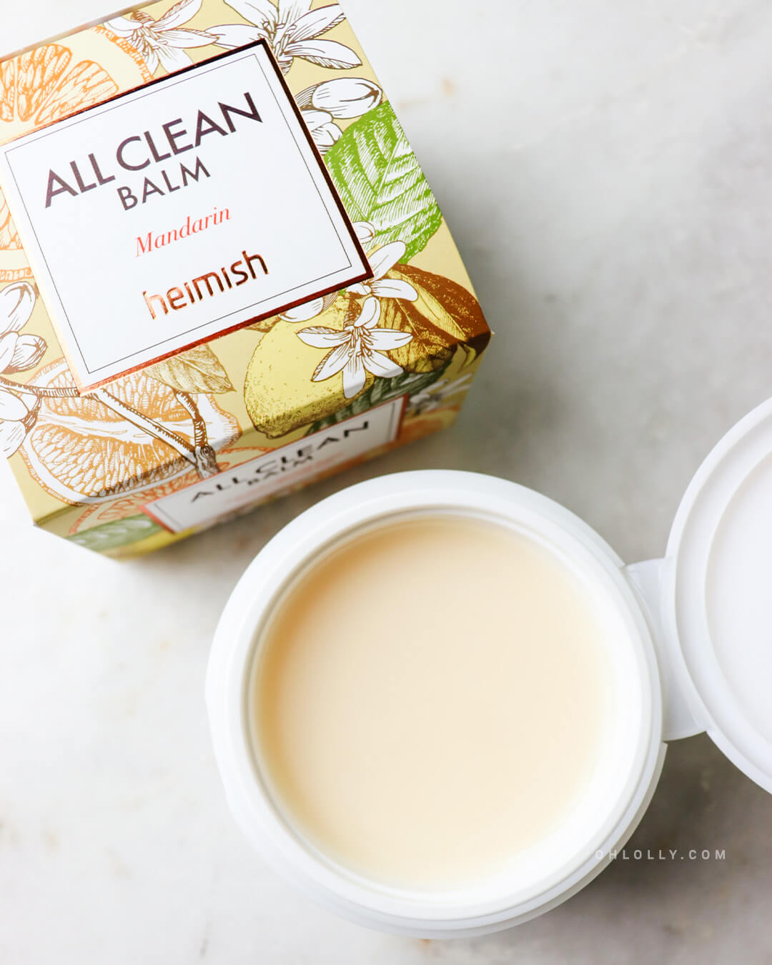 Heimish All Clean Balm Mandarin Ohlolly Korean Skincare Cleanser