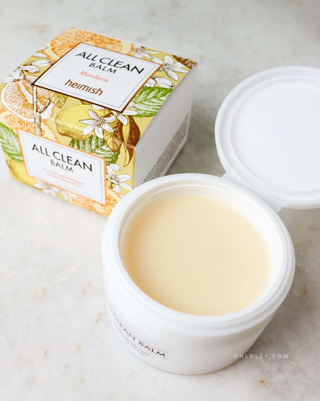 Heimish All Clean Balm Mandarin Ohlolly Korean Skincare Cleanser