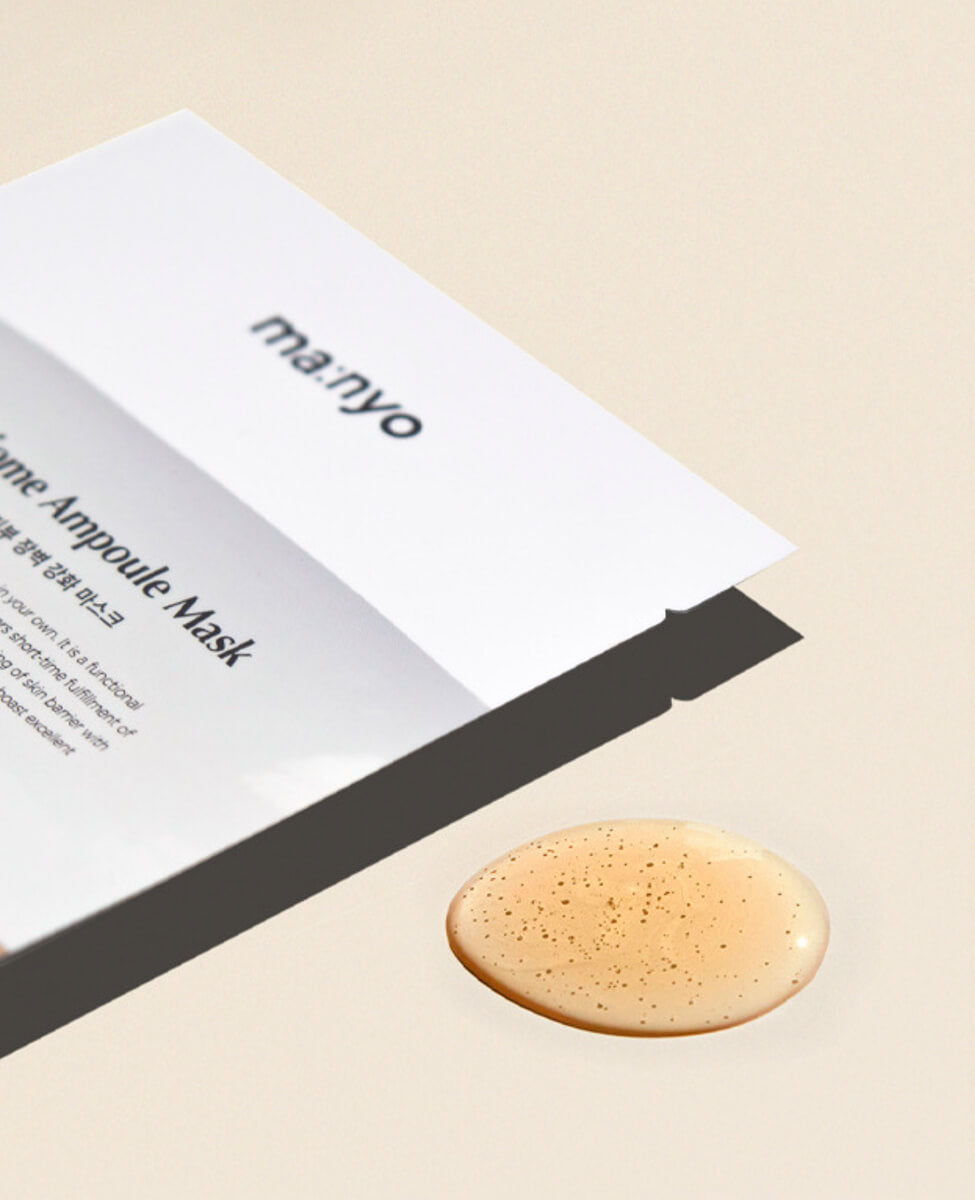 ma:nyo Bifida Biome Ampoule Mask_Fortifying Sheet Mask, ampoule texture