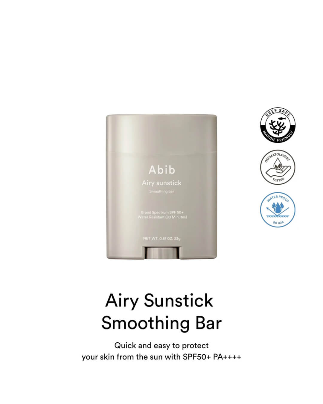 Ohlolly K-Beauty Skincare Abib Airy Sunstick Smoothing Bar