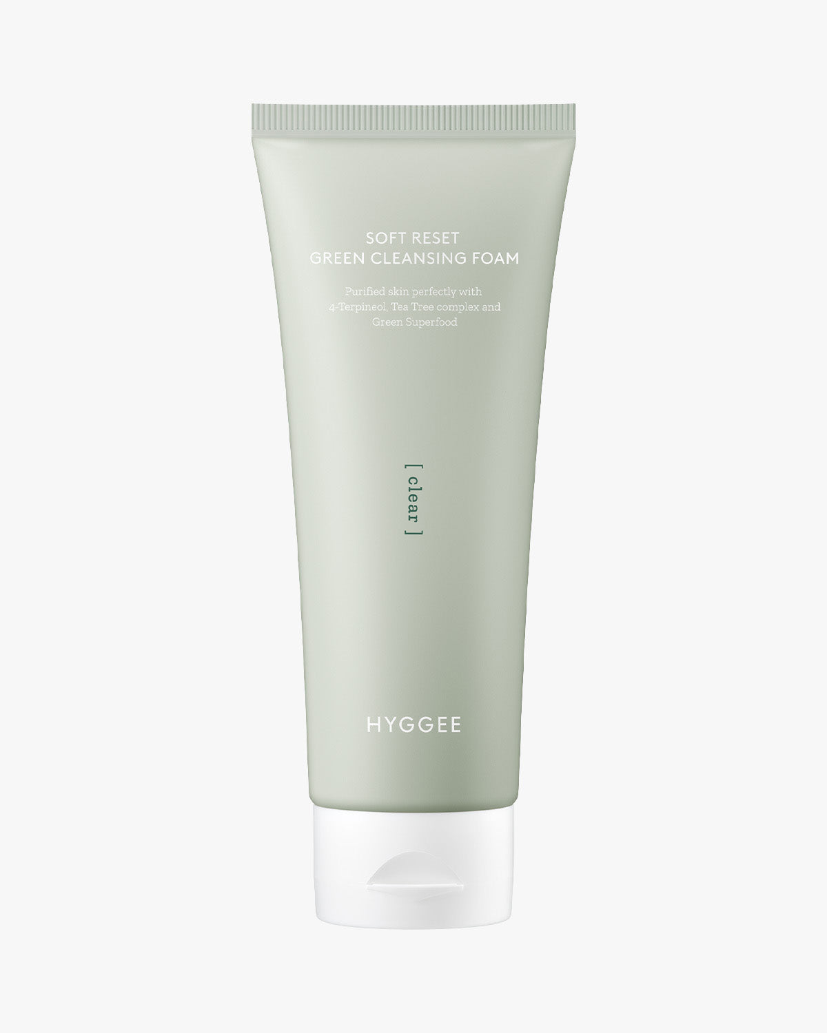 Hyggee Soft Reset Green Cleansing Foam_Gentle and Refreshing Cleansing Foam with Green Superfoods and Tea Tree