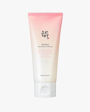 Product shot of Beauty of Joseon Apricot Blossom Peeling Gel, a gentle K-Beauty facial exfoliator.