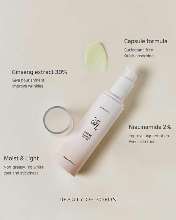 Beauty of Joseon Ginseng Moist Sun Serum (SPF50+ PA++++)