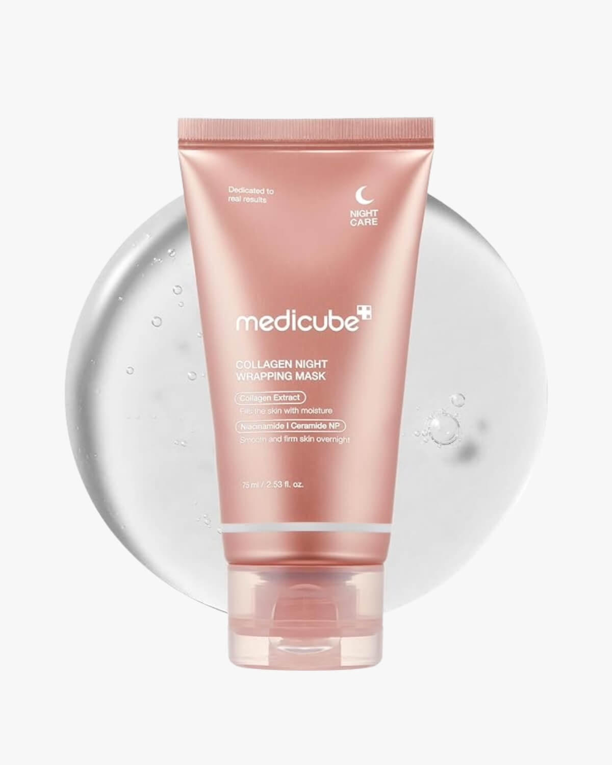 Medicube Collagen Night Wrapping Mask, hero image, product on a white background