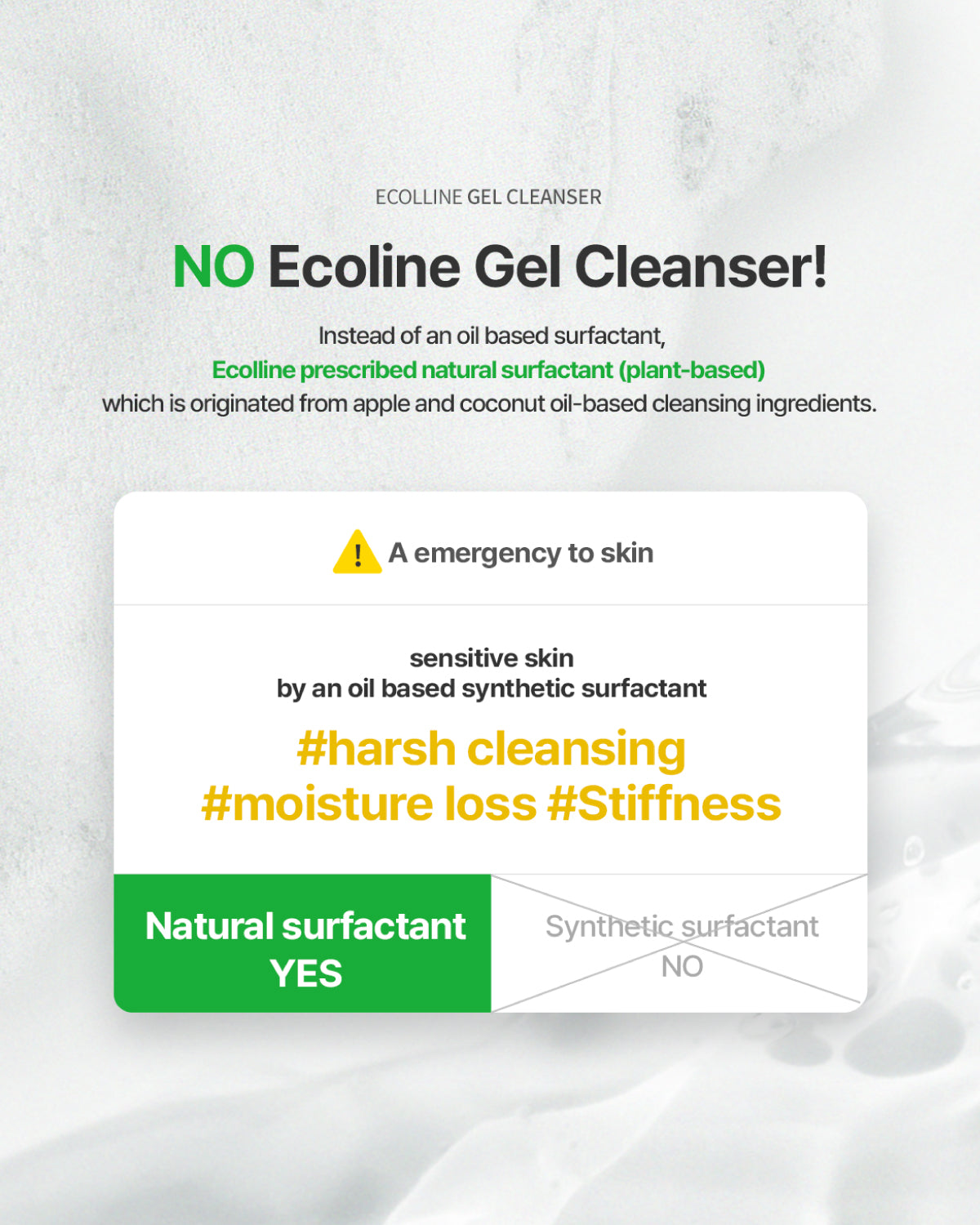 Ecolline Gel Cleanser_Gentle & Hydrating pH-Balanced Gel Cleanser