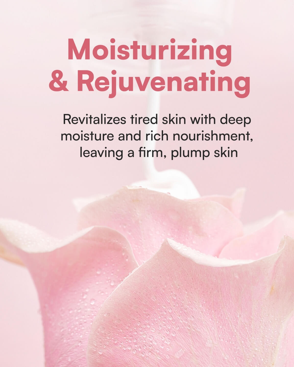 Moisturizing and rejuvenating face cream for firm, plump skin with deep nourishment.