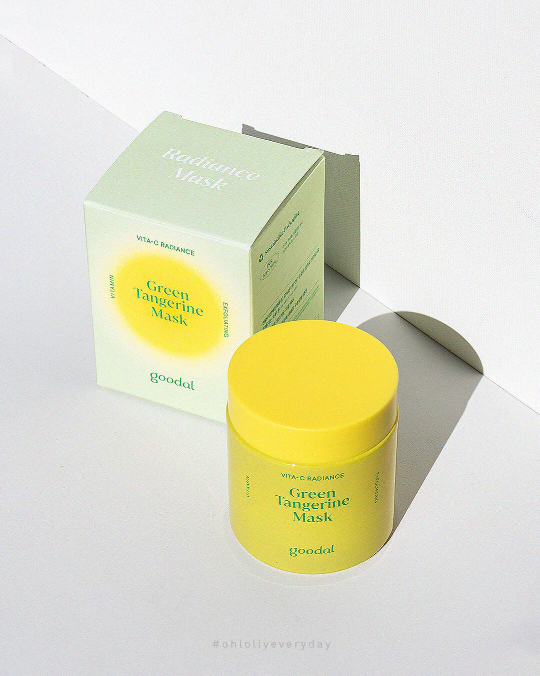 Ohlolly K-Beauty Goodal Vita C Radiance Green Tangerine Mask