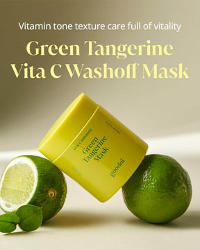 Ohlolly K-Beauty Goodal Vita C Radiance Green Tangerine Mask
