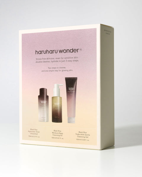 haruharu wonder Cleanse & Glow Set