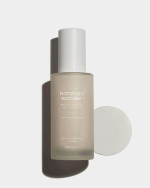 Haruharu Wonder Black Rice Hyaluronic Anti-wrinkle Serum, 50ml. Firm & Hydrated Skin. Antioxidant, vegan K-beauty.